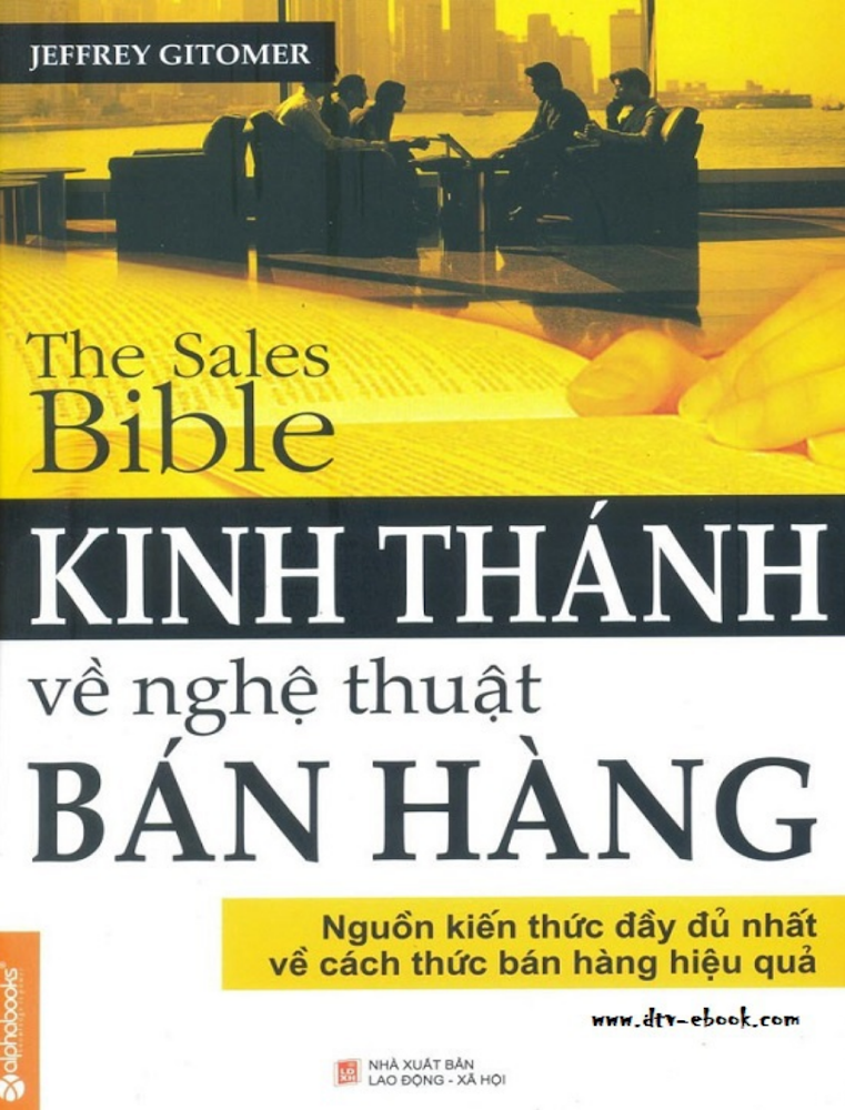 KINH THÁNH VỀ NGHỆ THUẬT BÁN HÀNG