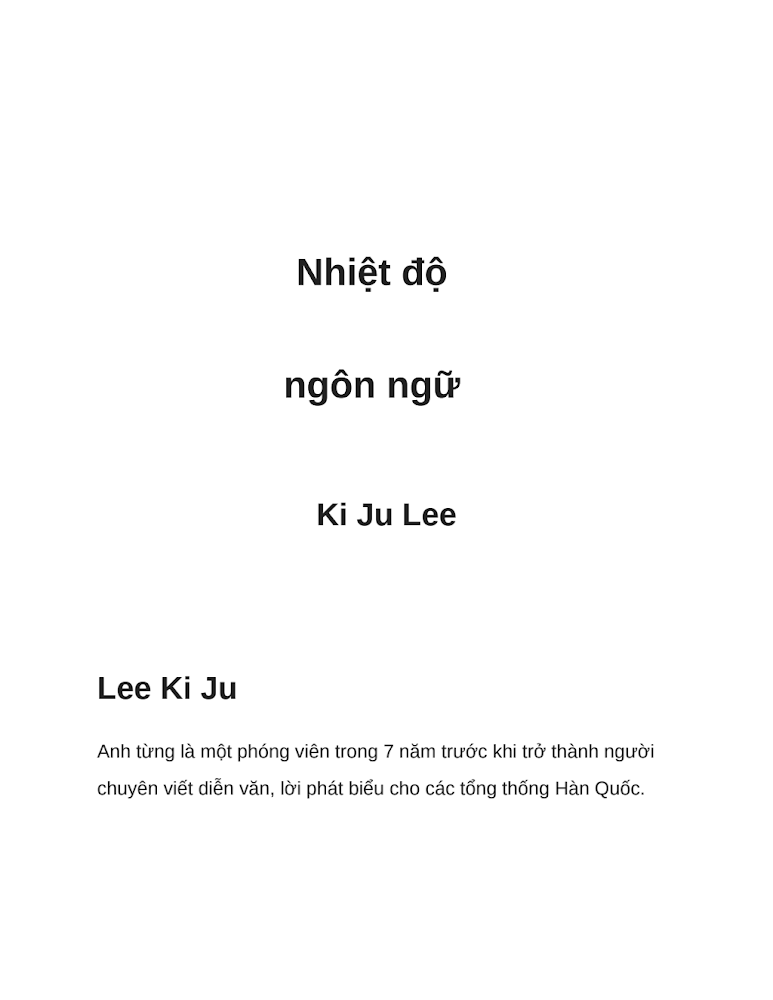 Nhiệt độ ngôn ngữ