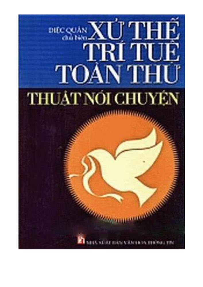 Xử Thế Trí Tuệ Toàn Thư - Thuật Nói Chuyện